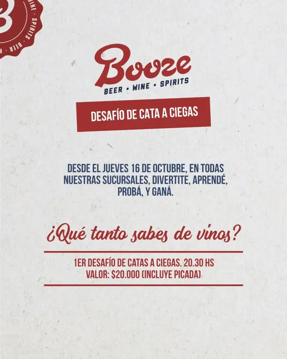 Desafío de cata a ciegas