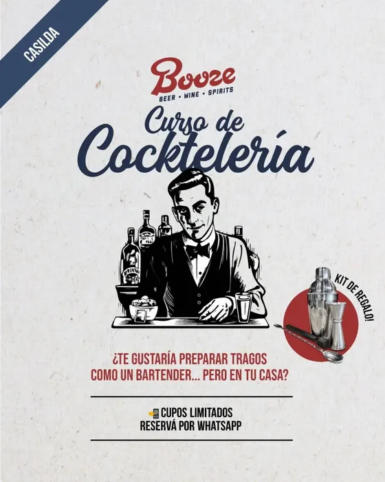 Curso de coctelería