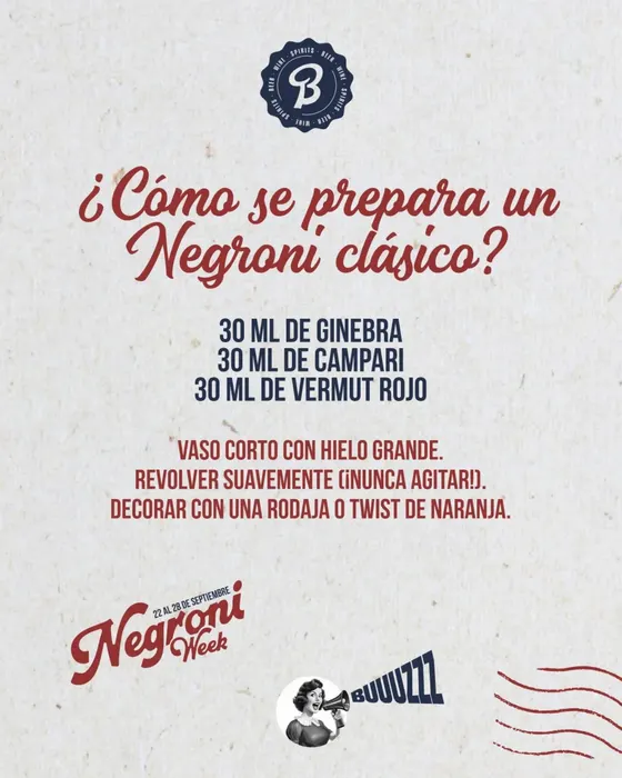 Receta Negroni